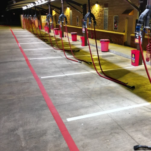 Fire Lane Striping In Houston