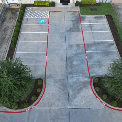 Parking Lot Striping in Houston