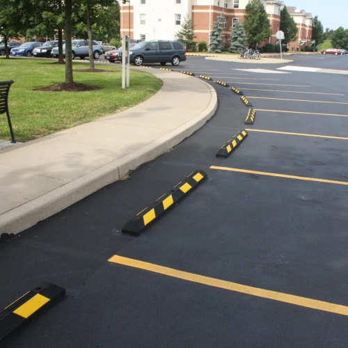 Wheel Stop Installation in Houston