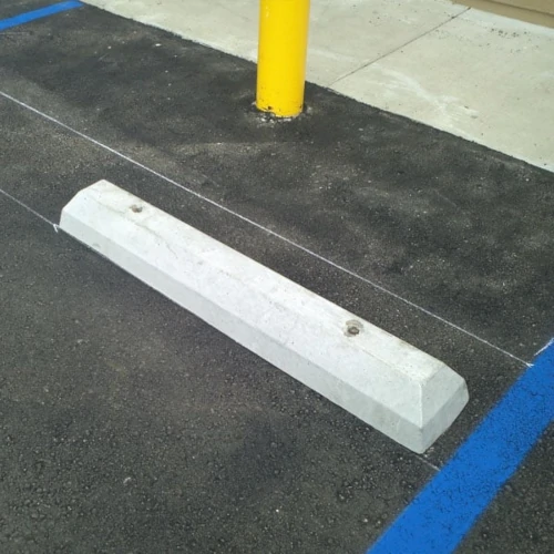 Wheel Stop Installation in Houston