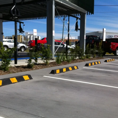 Wheel Stop Installation in Houston
